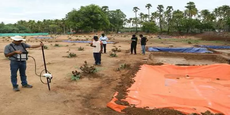 கனமழையால் கீழடி அகழாய்வு பணிகள் பாதிப்பு...!