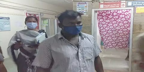 தின்பண்டம் வாங்கிக் கொடுத்து 4 வயது சிறுமிக்கு பாலியல் தொந்தரவு... இளைஞர் கைது