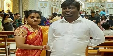 தாலியால் தகராறு: கணவனை குத்தி கொலை செய்துவிட்டு நாடகமாடிய மனைவி