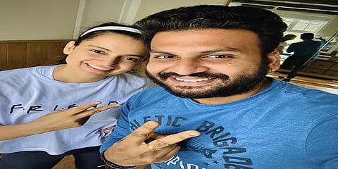 மணாலியில் ’தலைவி’ பட பாடல் ஷூட்டிங்: நடனப் பயிற்சியில் கங்கனா ரனாவத்!