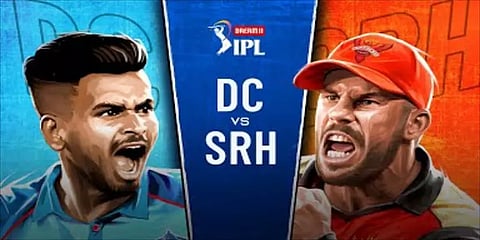 DC VS SRH : டாஸ் வென்ற டெல்லி அணி பவுலிங் தேர்வு