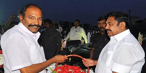 மின்துறை அமைச்சர் தங்கமணி முதலமைச்சருடன் திடீர் சந்திப்பு