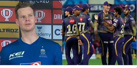 சொதப்பிய ஸ்டீவ் ஸ்மித் கணிப்பு : கெத்துகாட்டிய கேகேஆர் பவுலர்கள்..!