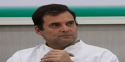 "நான் யாருக்கும் அஞ்சமாட்டேன்"  -  ராகுல்காந்தி