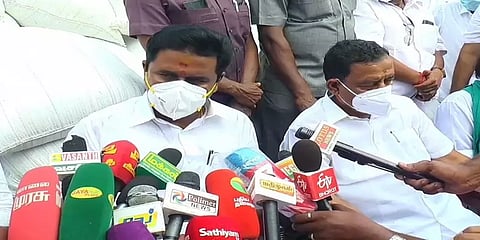 தமிழக வரலாற்றில் இதுவரை இல்லாத அளவிற்கு நெல் கொள்முதல்- அமைச்சர் காமராஜ் பேட்டி