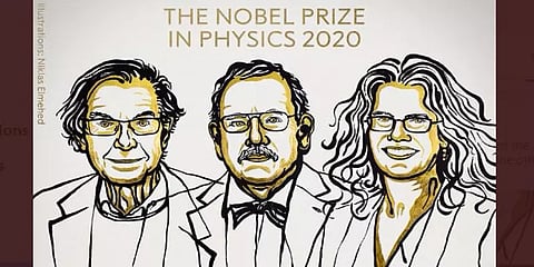 இயற்பியலுக்கான நோபல் பரிசு 3 பேருக்கு அறிவிப்பு