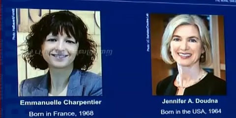 2 பெண் விஞ்ஞானிகளுக்கு வேதியியலுக்கான நோபல் பரிசு