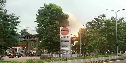 ஒடிசா பெட்ரோல் பங்க்கில் பயங்கர தீவிபத்து - 8 பேர் படுகாயம்