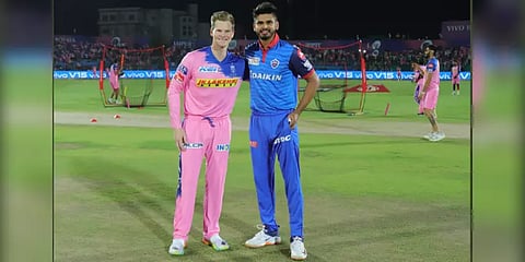 டாஸ் வென்றது ராஜஸ்தான் : டெல்லி முதல் பேட்டிங்