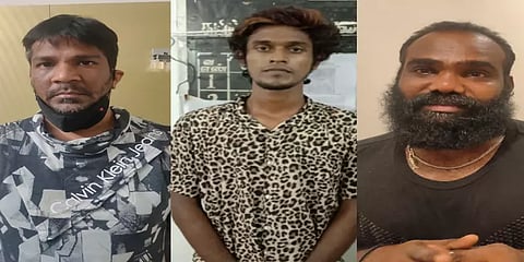 பைக்கில் போதை பவுடர் கடத்தி வந்த 3 பேர் கைது !