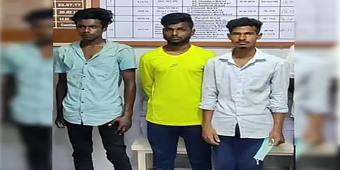 வாட்ஸ்அப் குரூப் மூலம் கஞ்சா விற்பனையில் ஈடுபட்ட 3 பேர் கைது... 1 கிலோ கஞ்சா பறிமுதல்