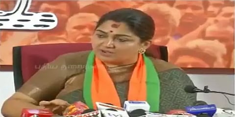 பாஜகவில் சேர்வதற்கு சுந்தர்.சி காரணமா? குஷ்பு காட்டமான பதில்