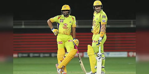 167 ரன்கள் குவித்த சென்னை : இலக்கை எட்டுமா ஹைதராபாத் ?