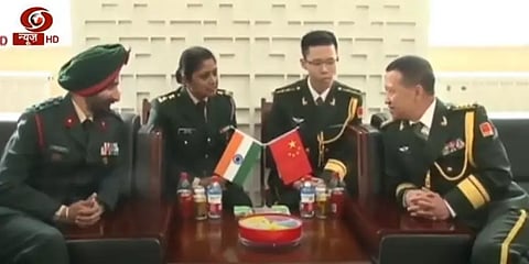 இந்தியா -சீனா பேச்சுவார்த்தையில் முன்னேற்றம்