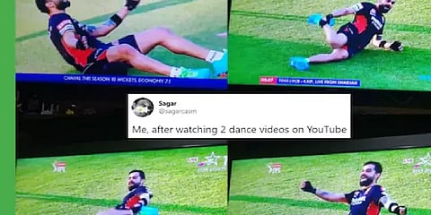 'கேப்டன் கோலியின் அசத்தல் நடனம்' - வைரல் வீடியோ..!