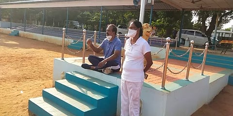 "முருங்கைக் கீரை சாப்பிட்டால் கொரோனா வராது" - மத்திய மண்டல ஐஜி ஜெயராம்