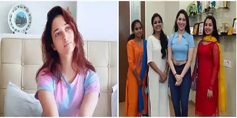 கொரோனா சிகிச்சை: மருத்துவர்களுக்கு நன்றி சொன்ன தமன்னா!