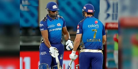 பொலார்ட், குல்டர்-நைல் அதிரடி : 176 ரன்கள் குவித்த மும்பை