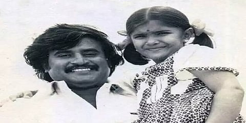 புகைப்படத்தில் உறைந்த காலம்: ரஜினியுடன் இருக்கும் சிறுமி இவர்தான்..!
