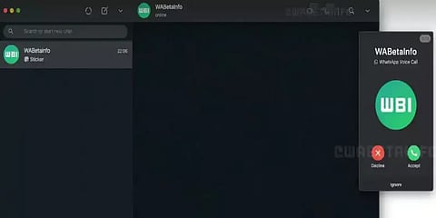 வாட்ஸ்அப் வெப்-ல் ஆடியோ, வீடியோ கால் : புதிய அப்டேட்