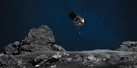 4 ஆண்டு பயணம்... சூரிய குடும்பத்தின் சிறுகோளில் தரையிறங்கிய நாசா விண்கலம்!