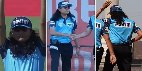 நீண்ட முடி.. களத்தில் அம்பயராக அசத்தும் ஒரு "ராக் ஸ்டார்" !