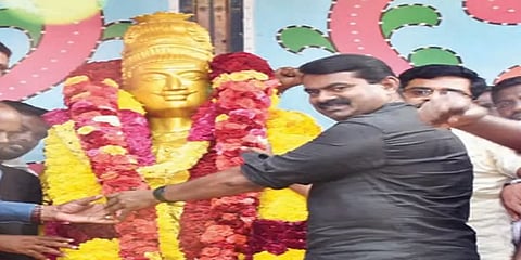 இதுவரை வெளிவராத ராஜராஜசோழனின் பழமையான ஓவியம்: சீமான் வெளியீடு