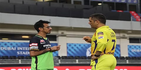 ‘என்னை எப்போதுமே சரியான பாதையில் வழிநடத்துபவர்’ தோனியை புகழ்ந்த சாஹல்!