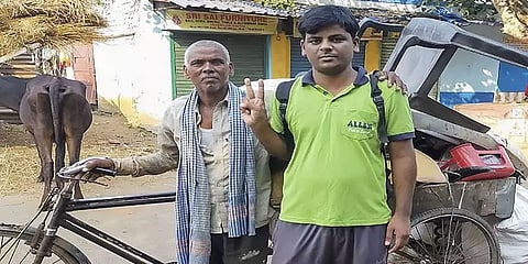 பயிற்சி மையம்.. ஒன்பதாவது முயற்சி.. பழைய பொருள் வியாபாரியின் மகன் நீட் தேர்வில் வெற்றி.!