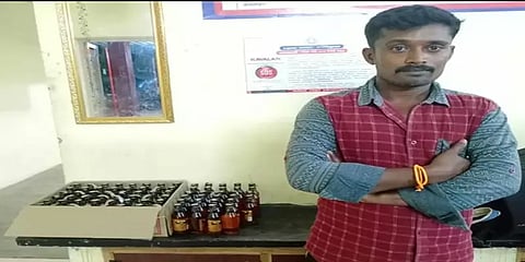 வாட்ஸ்அப் மூலம் மது பாட்டில்கள் டோர் டெலிவரி... மதுரையில் ஒருவர் கைது