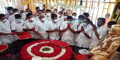 முத்து ராமலிங்கத் தேவர் ஜெயந்தி விழா... தமிழக முதல்வர் மரியாதை