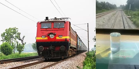 தண்ணீர் நிரப்பிய டம்ளர்... ரயிலின் சொகுசு பயணத்தை உறுதி செய்த அமைச்சர்..!