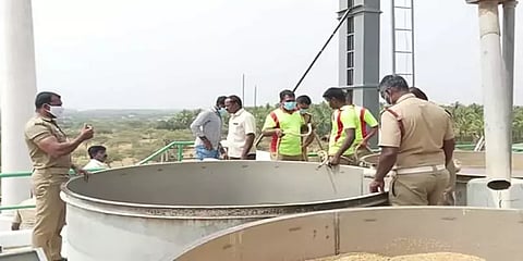 ரைஸ்மில் பாய்லரில் விழுந்த கூலித் தொழிலாளி... பரிதாபமாக உயிரிழப்பு