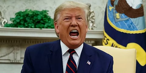 திடீரென முடிவுகள் மாறியது எப்படி? - புலம்பும் அதிபர் ட்ரம்ப்..!