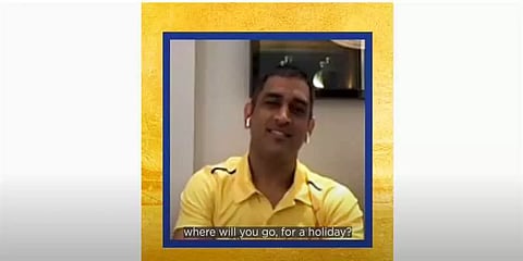 ‘விடுமுறைக்கு எங்கே செல்வீர்கள்?’ ரசிகரின் கேள்விக்கு தோனி சொன்ன பட்டியல்!