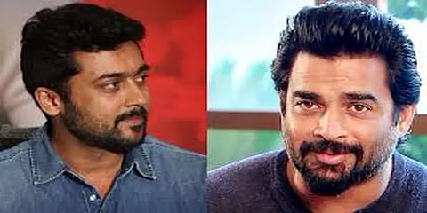 சுதா கொங்கரா இயக்கத்தில் ஒன்றாக நடிக்க விருப்பம் தெரிவித்த மாதவன், சூர்யா!