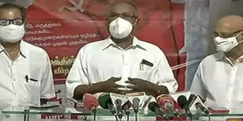 மூன்றாவது அணியில் உடன்பாடு இல்லை - கே.பாலகிருஷ்ணன்