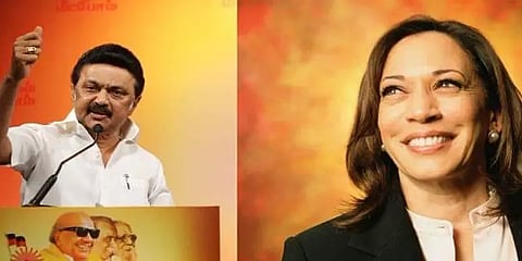 ”தங்களது வருகைக்கு தமிழகம் காத்திருக்கிறது” - கமலா ஹாரிஸ்க்கு ஸ்டாலின் வாழ்த்து கடிதம்