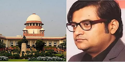 ஊடகவியலாளர் அர்னாப் கோஸ்வாமிக்கு இடைக்கால ஜாமீன்