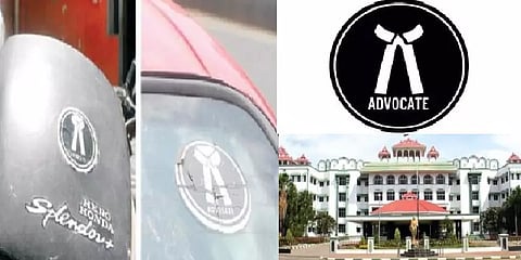 வழக்கறிஞர் ஸ்டிக்கர்களை ஏன் தடை செய்யக் கூடாது?- உயர்நீதிமன்ற மதுரைக்கிளை
