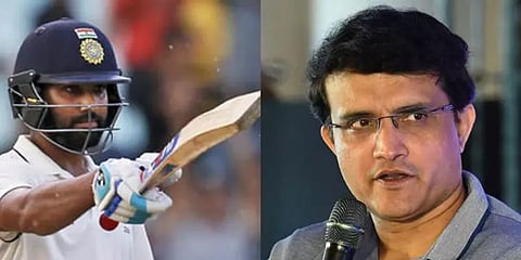 ‘ரோஹித் சர்மா 100% உடற்தகுதியுடன் இல்லை’ - கங்குலி