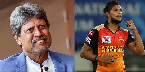 "ஐபிஎல் சீசன் 13-ல் நடராஜன் தான் என் ஹீரோ!" - வியந்து நெகிழ்ந்த கபில் தேவ்!