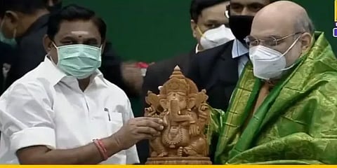 மேடையில் அமித் ஷா... பாஜக உடனான கூட்டணியை அதிமுகவையே உறுதி செய்யவைத்த வியூகம்!