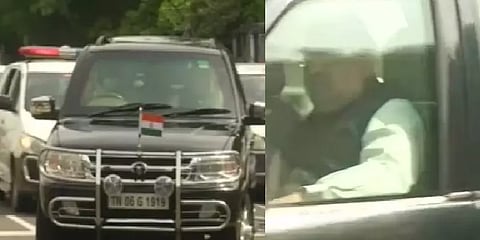 டெல்லி புறப்பட்டுச் சென்றார் அமித் ஷா!