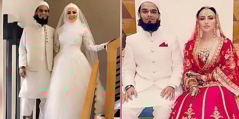 எளிய முறையில் நடந்த 'சிலம்பாட்டம்’ பட நடிகர் சனா கான் திருமணம்!