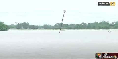 விழுப்புரம்: மூழ்கிய தரைப்பாலம்.. துண்டிக்கப்பட்ட கிராமம்.!