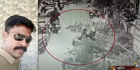 ’இது ரீல் அல்ல ரியல்’: வழிப்பறி கொள்ளையனை துரத்திச் சென்று பிடித்த போலீஸ் - வீடியோ!