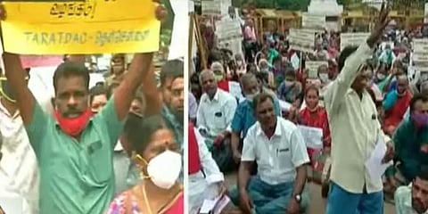 தமிழகம் முழுவதும் மாற்றுத்திறனாளிகள் போராட்டம்