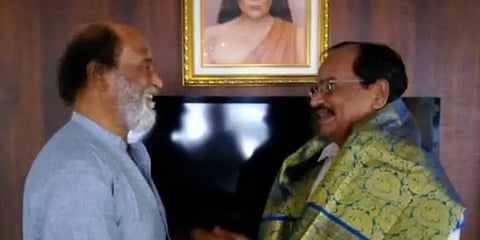 “ரஜினி அரசியலுக்கு வருவாரா என்பது அவருக்கு தான் தெரியும்” - தமிழருவி மணியன்