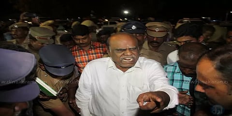 நீதிமன்ற அவமதிப்பு வழக்கில் முன்னாள் நீதிபதி கர்ணன் கைது